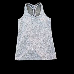 Lululemon Gray Sequin Sleeveless Tank Top